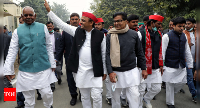 UP polls: 'Yahan ka beta' Akhilesh's 'return' electrifies Karhal contest
