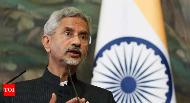 Ties with China hinge on state of border: S Jaishankar