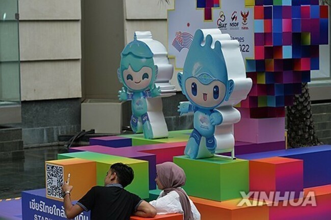(SP)THAILAND-BANGKOK-HANGZHOU ASIAN GAMES-DECORATIONS