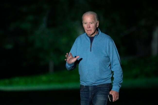 Biden brushes off House impeachment inquiry