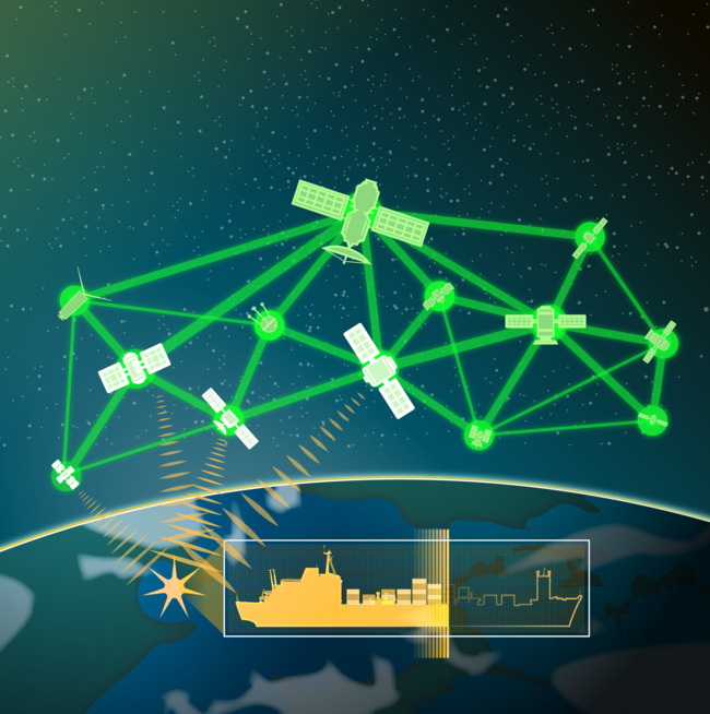 Satellites Teaming Up Boosts National Security