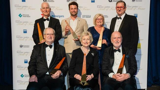 Six New Members Inducted into Queensland Business Leaders Hall of Fame