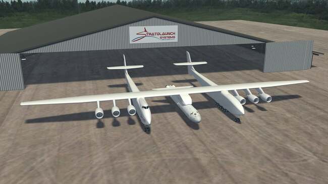 Stratolaunch: World's biggest plane with 6 Boeing 747 engines completes successful three-hour test flight