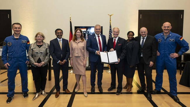 Germany Joins NASA's Artemis Accords as Newest Signatory