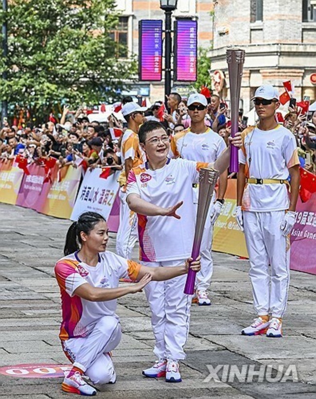 (SP)CHINA-WENZHOU-ASIAN GAMES-TORCH RELAY (CN)