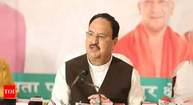 nadda: BJP will get thumping majority in UP, says J P Nadda