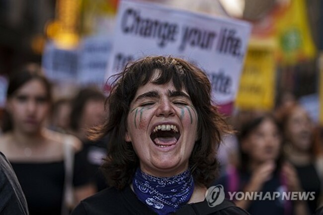 Spain Climate Global Protests