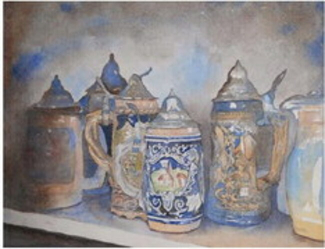 Beer steins: ‘Zicke zacke, zicke zacke, hoi hoi hoi!'