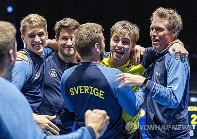 SWEDEN TABLE TENNIS