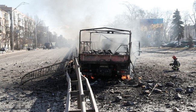 Russian forces capture Ukrainian city, Interfax reports, amid missile strikes