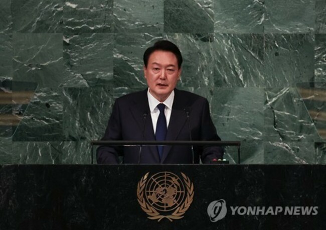 Yoon says N.K.-Russia military cooperation 'illegal, unjust': interview