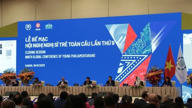 IPU appreciates Vietnam in organizing Conference of Young Parliamentarians