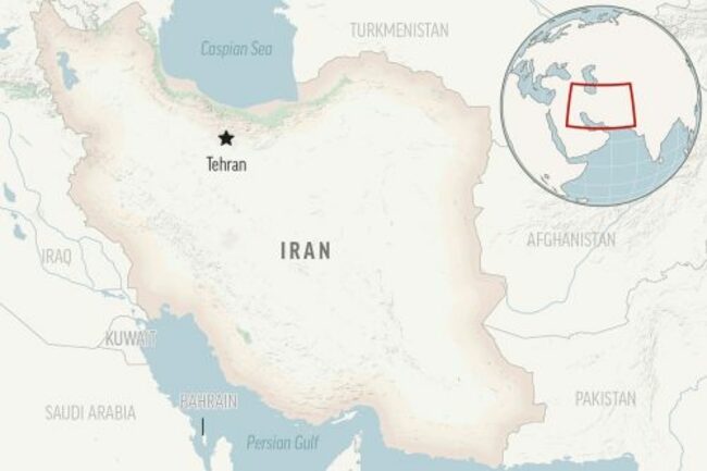 Gunmen kill a member of Iran's paramilitary force and wound 3 others on protest anniversary