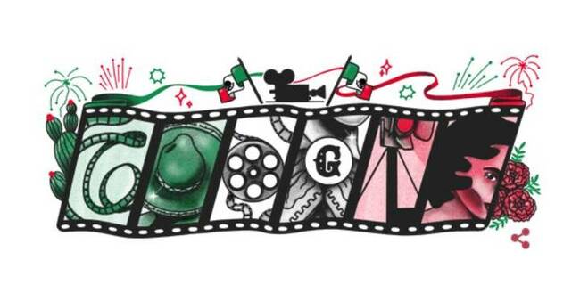 Google celebrates Mexico's Independence with a doodle created by Ulises Mendicutty