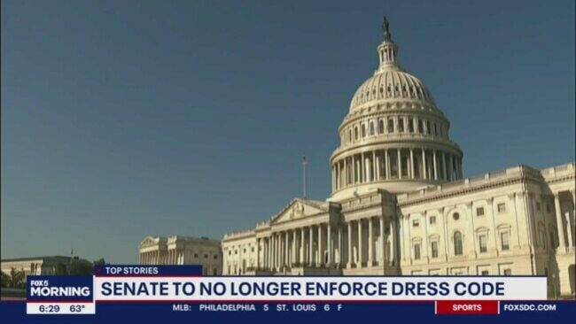 Senate to no longer enforce dress code for senators
