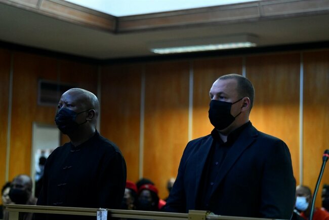 Malema spends 41st birthday in East London court facing firearms charge