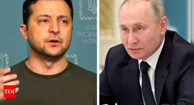 'Sit down with me to negotiate': Zelenskyy asks Putin to meet