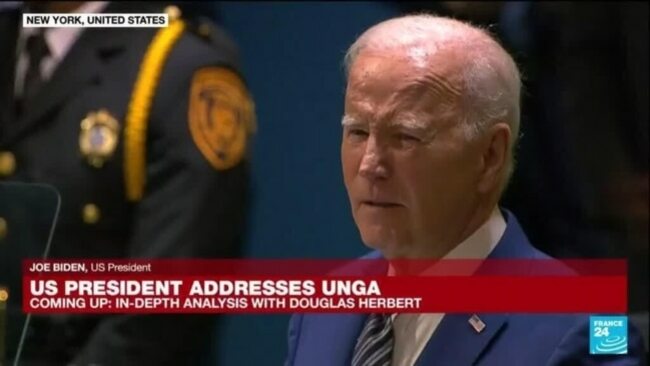 UN General Assembly: ‘Russia alone stands in the way of peace,' says Biden
