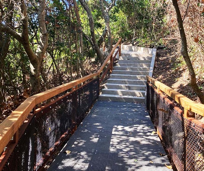 Cape Byron walking track receives much-needed facelift