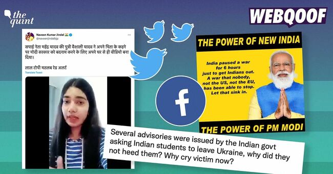 Student Criticism & Misinformation: Narratives Around India's Ukraine Evacuation