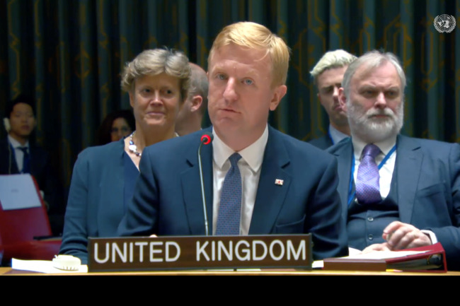 UK Backs Ukraine's Freedom Fight as Upholding UN Charter