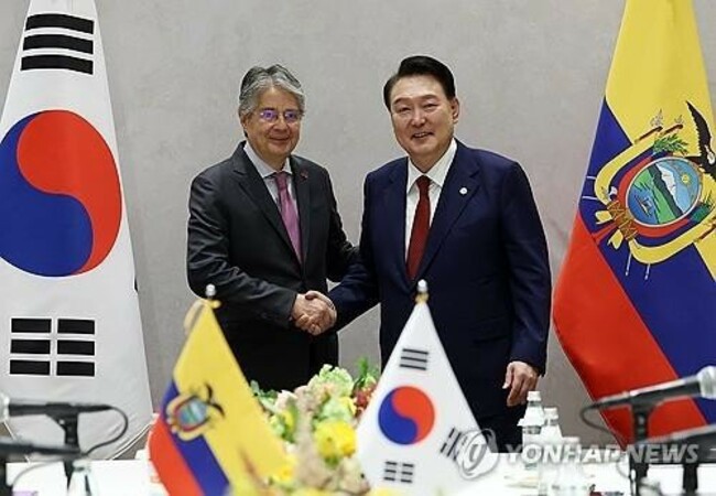 Yoon revs up efforts to promote Expo bid in back-to-back New York summits
