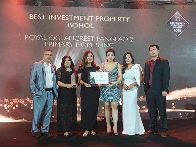 PrimaryHomes Wins ‘Best Investment Property' Award for Bohol Project