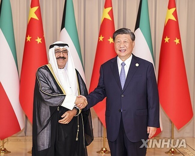 CHINA-ZHEJIANG-HANGZHOU-XI JINPING-KUWAITI CROWN PRINCE-MEETING (CN)