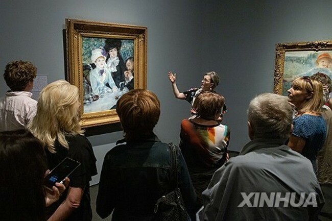 HUNGARY-BUDAPEST-RENOIR-ART EXHIBITION