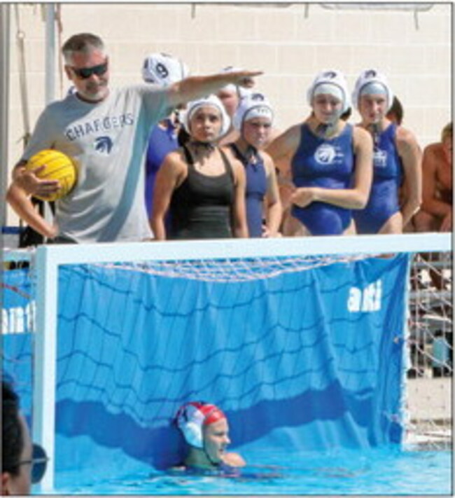 Charger water polo teams at Crusader Classic in Houston