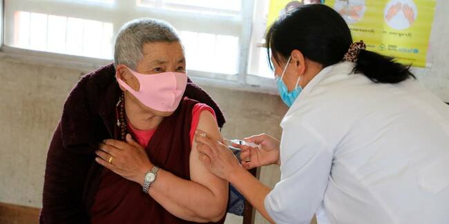 Bhutan races ahead in COVID-19 vaccines, jabbing 90% of adults