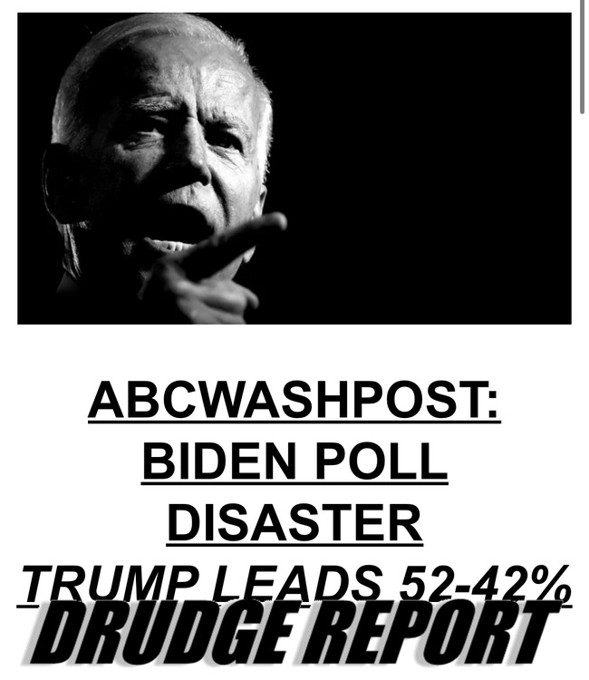 President Biden's Approval Ratings Fall as Trump Takes a Commanding Lead for 2024