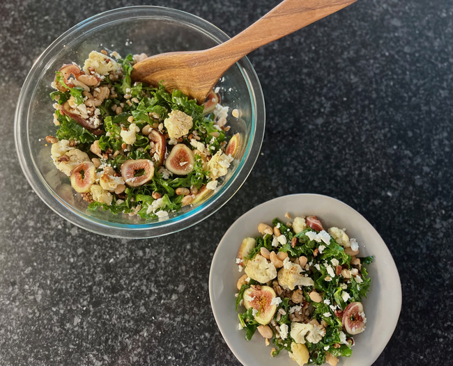 Take advantage of California fig season with this fall salad