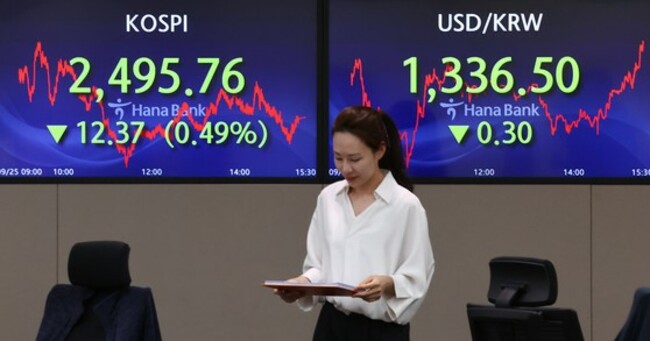 Kospi down for third session to close lowest since May 17