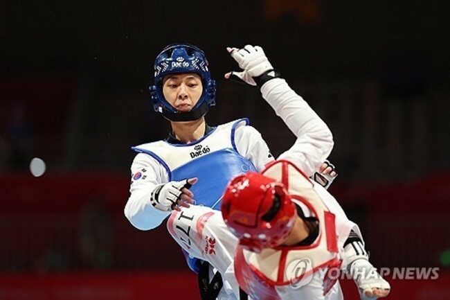 (Asiad) Jang Jun wins gold in men's -58kg taekwondo at Hangzhou