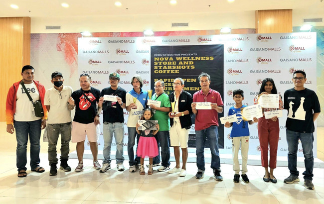 Veteran Anthony Makinano rules Starshots Coffee Open Chess tilt