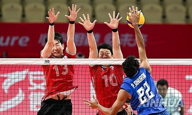 (SP)CHINA-SHAOXING-ASIAN GAMES-VOLLEYBALL (CN)