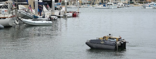 Rover developed at UC helps clean waterways