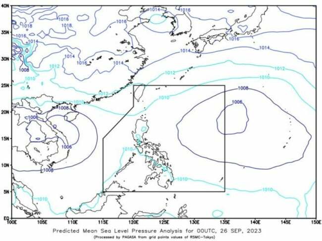 Pagasa: Flash floods possible over western part of southern Luzon, Visayas