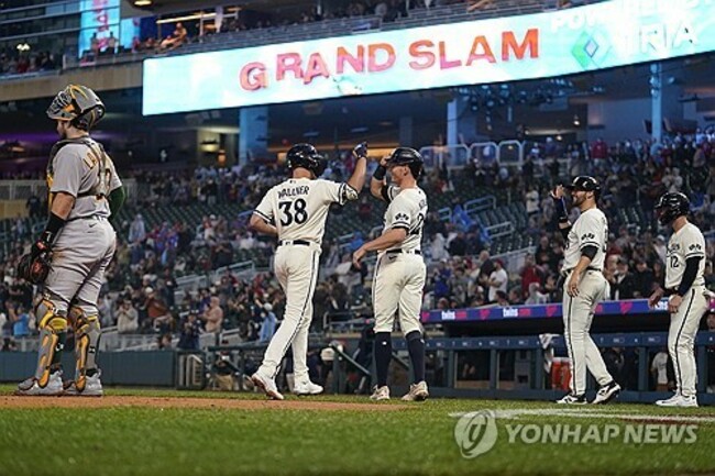 Athletics Twins Baseball