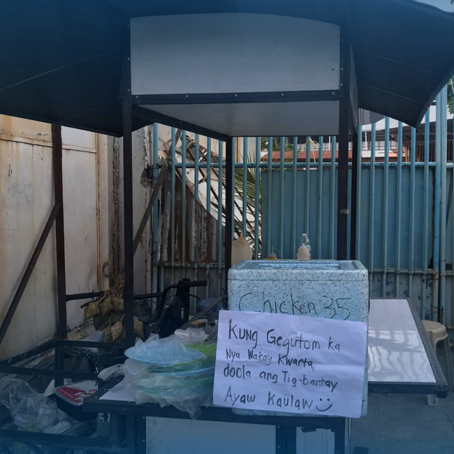 College student offers free food to those in need in Cebu City