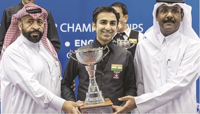 India’s Advani wins Asian Billiards title for eighth time