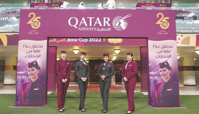 Qatar Airways proud to play a role in 50th Amir Cup final