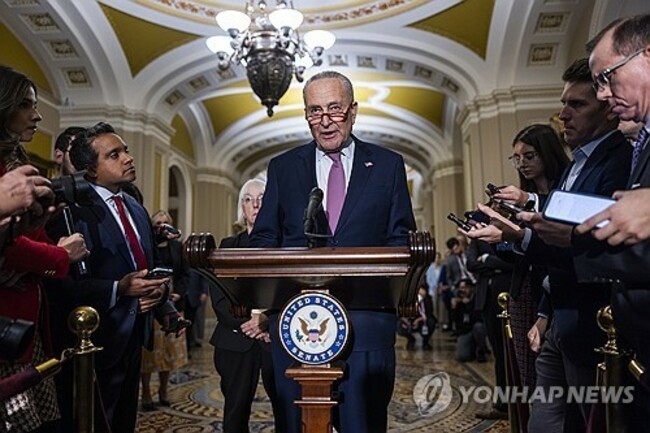 USA SCHUMER SHUTDOWN