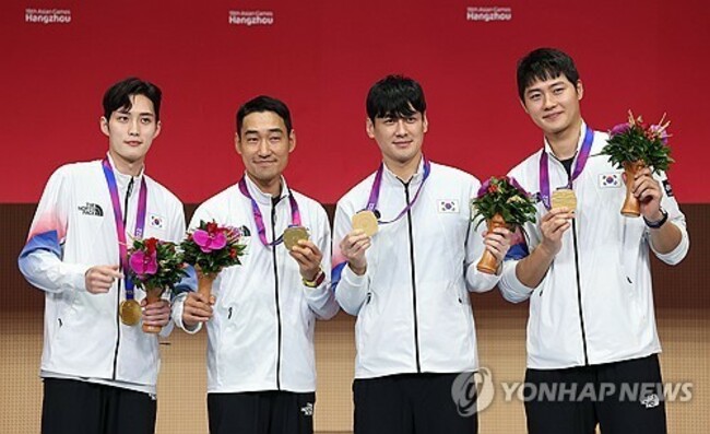 (Asiad) 2 more golds from pool, 1st gold from esports; fencers complete three-peat