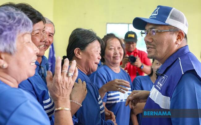 PELANGAI BY-ELECTION: BN CANDIDATE'S CAMPAIGN COVERS 55 PCT