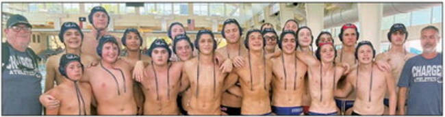 Water polo teams play Clark, Health Careers