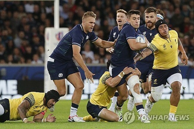Rugby RWC Scotland Romania