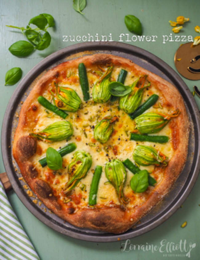 Flower Power: A Zucchini Flower Pizza Recipe You'll Love!