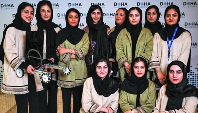 Kudos to Afghan Girls Robotics Team